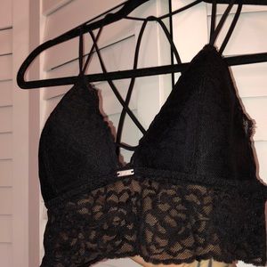 PINK lace bralette 😍